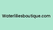 Waterliliesboutique.com Coupon Codes