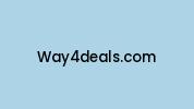 Way4deals.com Coupon Codes