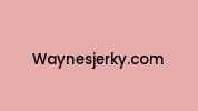 Waynesjerky.com Coupon Codes
