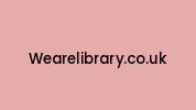 Wearelibrary.co.uk Coupon Codes