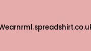 Wearnrml.spreadshirt.co.uk Coupon Codes