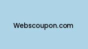 Webscoupon.com Coupon Codes