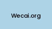 Wecai.org Coupon Codes