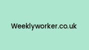 Weeklyworker.co.uk Coupon Codes