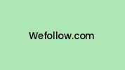 Wefollow.com Coupon Codes