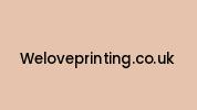 Weloveprinting.co.uk Coupon Codes