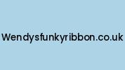 Wendysfunkyribbon.co.uk Coupon Codes