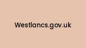 Westlancs.gov.uk Coupon Codes