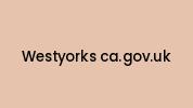 Westyorks-ca.gov.uk Coupon Codes