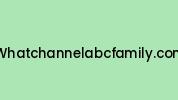 Whatchannelabcfamily.com Coupon Codes