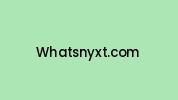 Whatsnyxt.com Coupon Codes