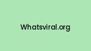 Whatsviral.org Coupon Codes