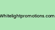 Whitelightpromotions.com Coupon Codes