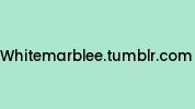 Whitemarblee.tumblr.com Coupon Codes
