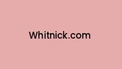 Whitnick.com Coupon Codes