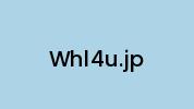 Whl4u.jp Coupon Codes