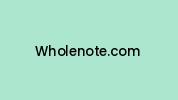 Wholenote.com Coupon Codes