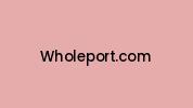 Wholeport.com Coupon Codes