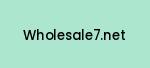 wholesale7.net Coupon Codes