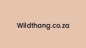 Wildthang.co.za Coupon Codes