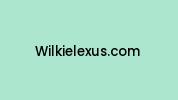 Wilkielexus.com Coupon Codes