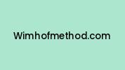 Wimhofmethod.com Coupon Codes