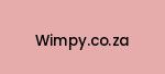 wimpy.co.za Coupon Codes