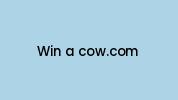 Win-a-cow.com Coupon Codes