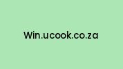 Win.ucook.co.za Coupon Codes