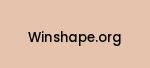 winshape.org Coupon Codes