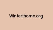 Winterthorne.org Coupon Codes
