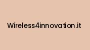 Wireless4innovation.it Coupon Codes