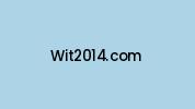 Wit2014.com Coupon Codes