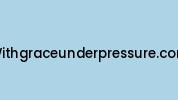 Withgraceunderpressure.com Coupon Codes