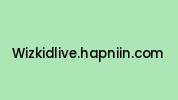 Wizkidlive.hapniin.com Coupon Codes