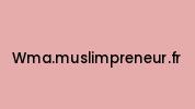 Wma.muslimpreneur.fr Coupon Codes