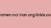 Women.ncr-iran.org.linkis.com Coupon Codes