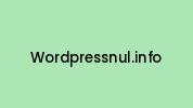 Wordpressnul.info Coupon Codes