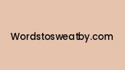 Wordstosweatby.com Coupon Codes