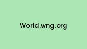 World.wng.org Coupon Codes