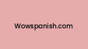 Wowspanish.com Coupon Codes