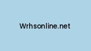 Wrhsonline.net Coupon Codes