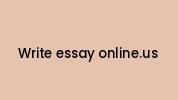 Write-essay-online.us Coupon Codes