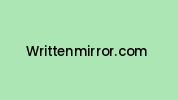 Writtenmirror.com Coupon Codes
