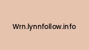 Wrn.lynnfollow.info Coupon Codes