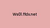 Ws01.ffdx.net Coupon Codes