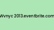 Wvnyc-2013.eventbrite.com Coupon Codes