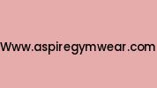 Www.aspiregymwear.com Coupon Codes
