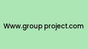Www.group-project.com Coupon Codes