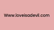 Www.loveisadevil.com Coupon Codes